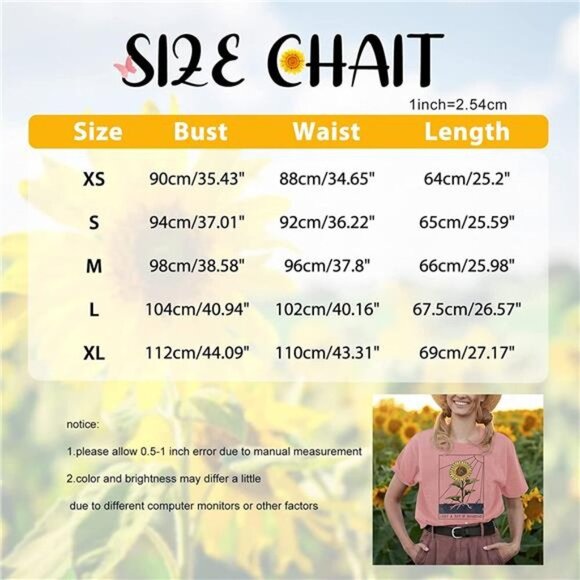 Pink Boho Floral Graphic Print T-Shirt Cuteā Sunflower TShirt Tee Tops - Picture 5 of 6